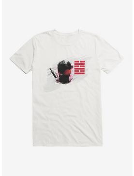 G.I. Joe Snake Eyes Painted Silhouette T-Shirt, WHITE, hi-res