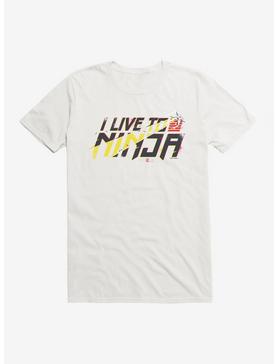 G.I. Joe Live To Ninja T-Shirt, WHITE, hi-res