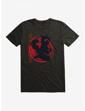 G.I. Joe Snake Eyes Jump Through T-Shirt, BLACK, hi-res