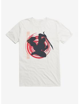 G.I. Joe Snake Eyes Jump Through T-Shirt, WHITE, hi-res