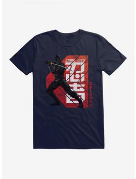 G.I. Joe Snake Eyes Key Art Stance T-Shirt, NAVY, hi-res
