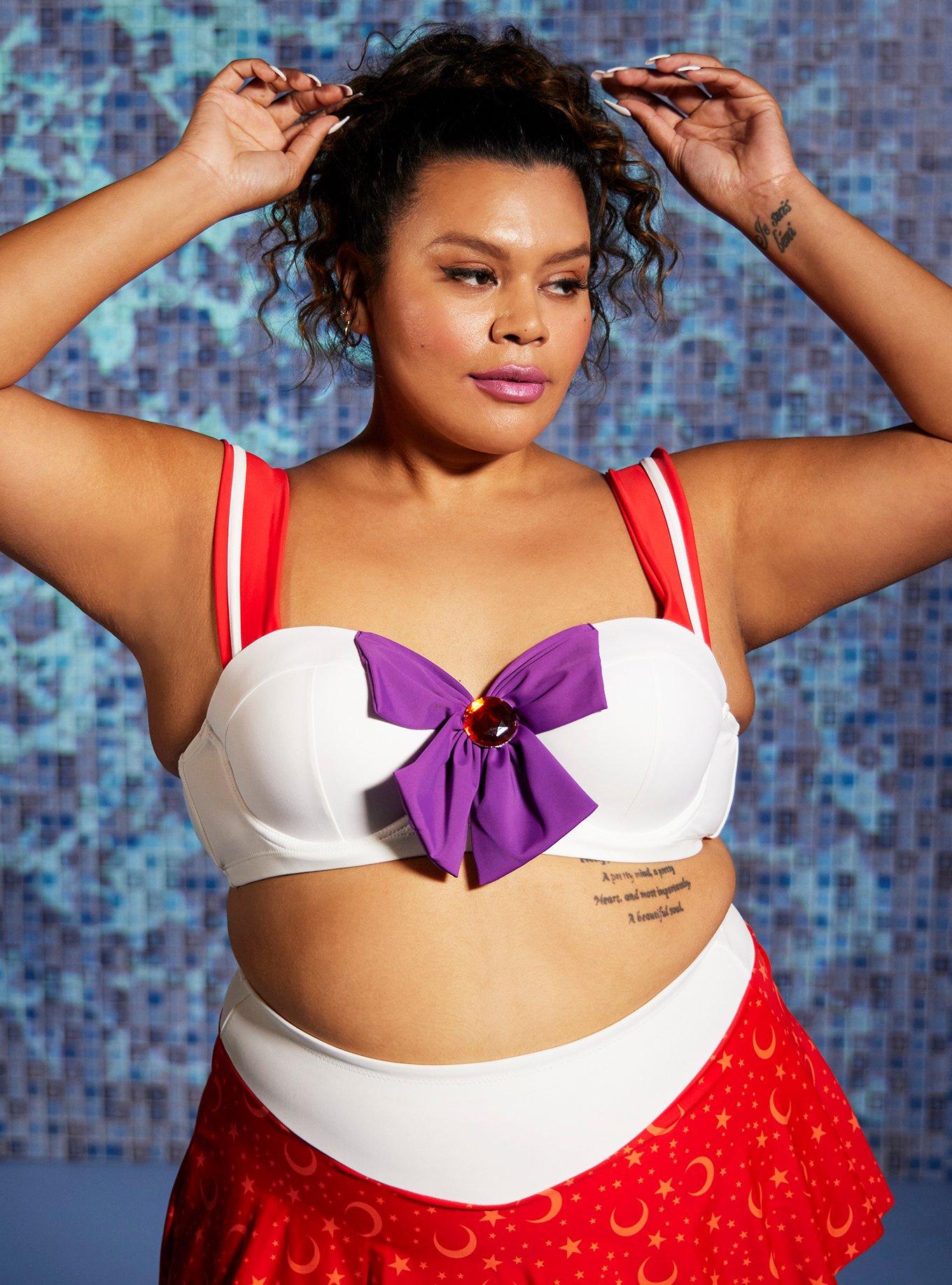 Hot topic plus store size bathing suits