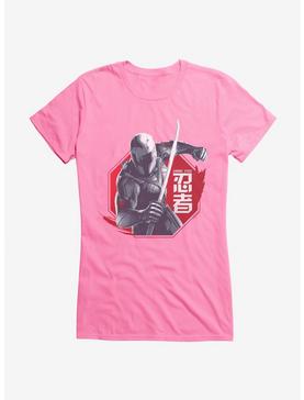 G.I. Joe Snake Eyes Comin At Ya Girls T-Shirt, CHARITY PINK, hi-res