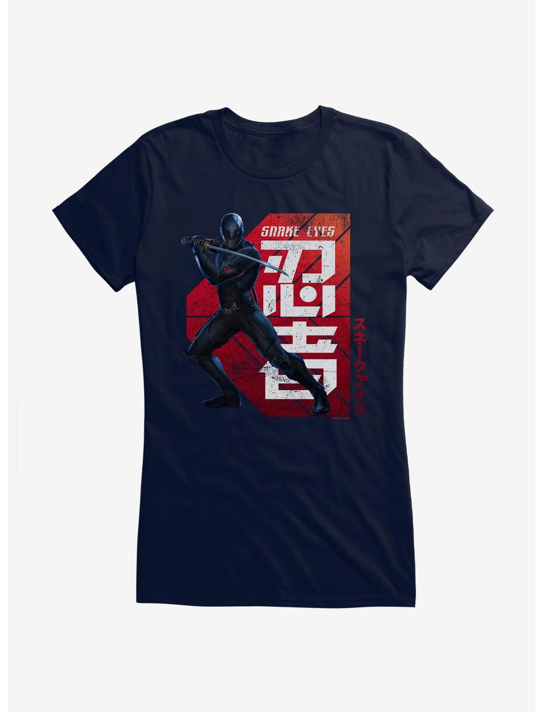 G.I. Joe Snake Eyes Defense Stance Girls T-Shirt, , hi-res