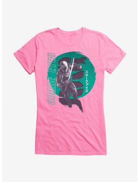 G.I. Joe Snake Eyes Green Arashikage Girls T-Shirt, CHARITY PINK, hi-res
