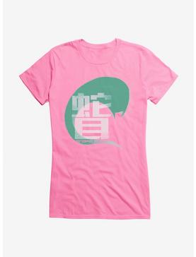 G.I. Joe Snake Eyes Green Hanzi Girls T-Shirt, CHARITY PINK, hi-res