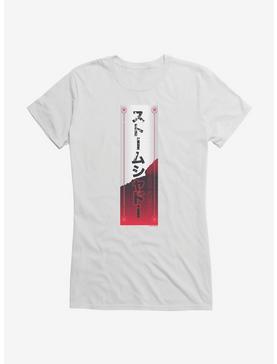 G.I. Joe Storm Shadow Banner Girls T-Shirt, WHITE, hi-res