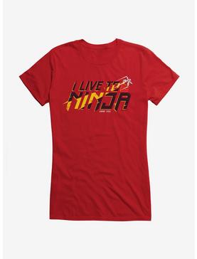 G.I. Joe Live To Ninja Girls T-Shirt, RED, hi-res