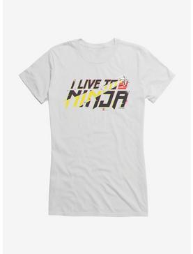 G.I. Joe Live To Ninja Girls T-Shirt, WHITE, hi-res