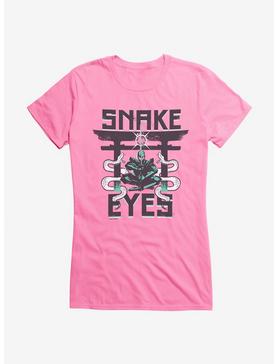 G.I. Joe Snake Eyes Meditate Girls T-Shirt, CHARITY PINK, hi-res