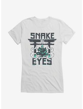 G.I. Joe Snake Eyes Meditate Girls T-Shirt, WHITE, hi-res