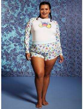 Disney Lilo & Stitch Fruit Girls Boardshorts Plus Size, , hi-res