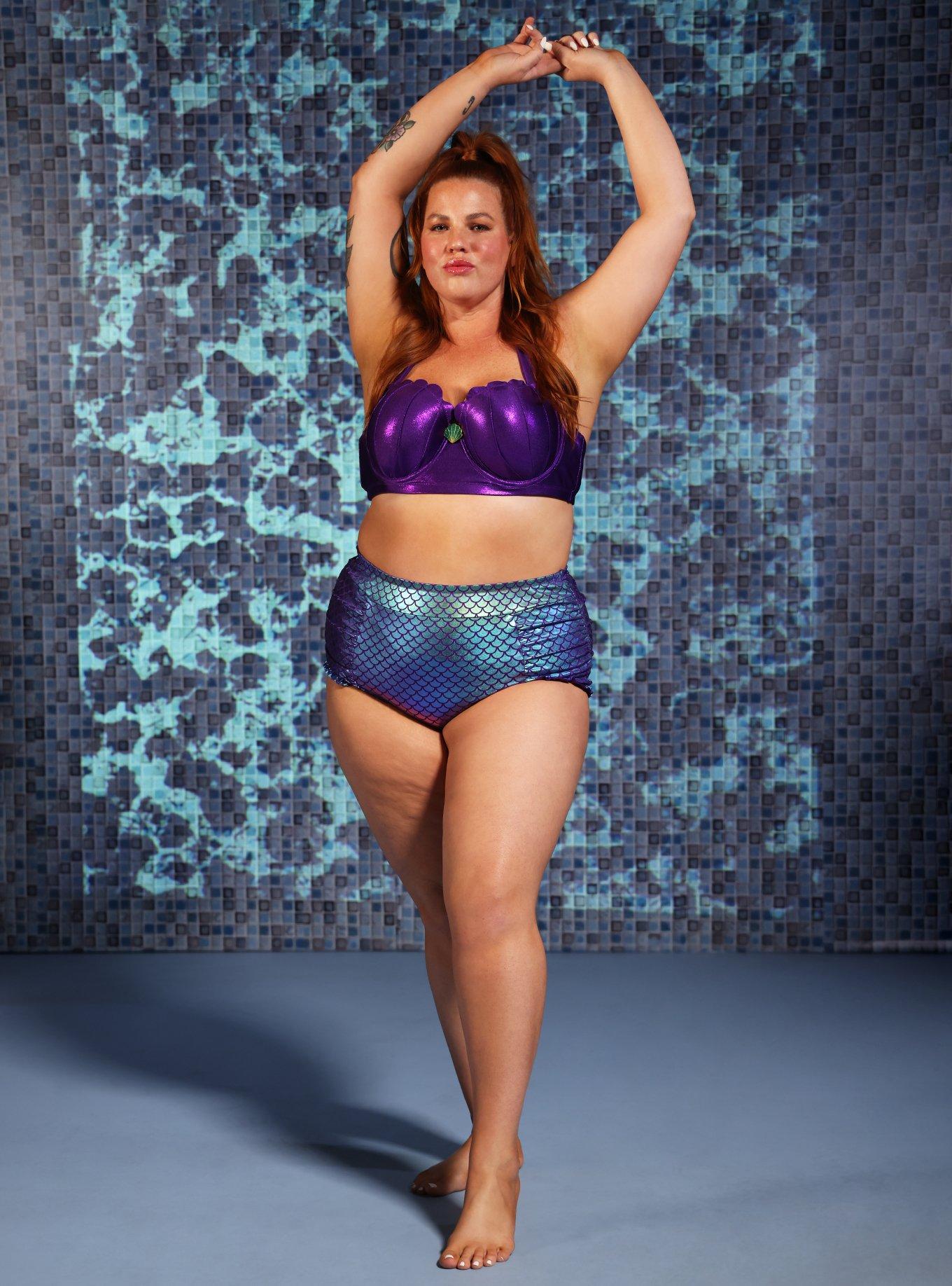 Mermaid bikini store plus size