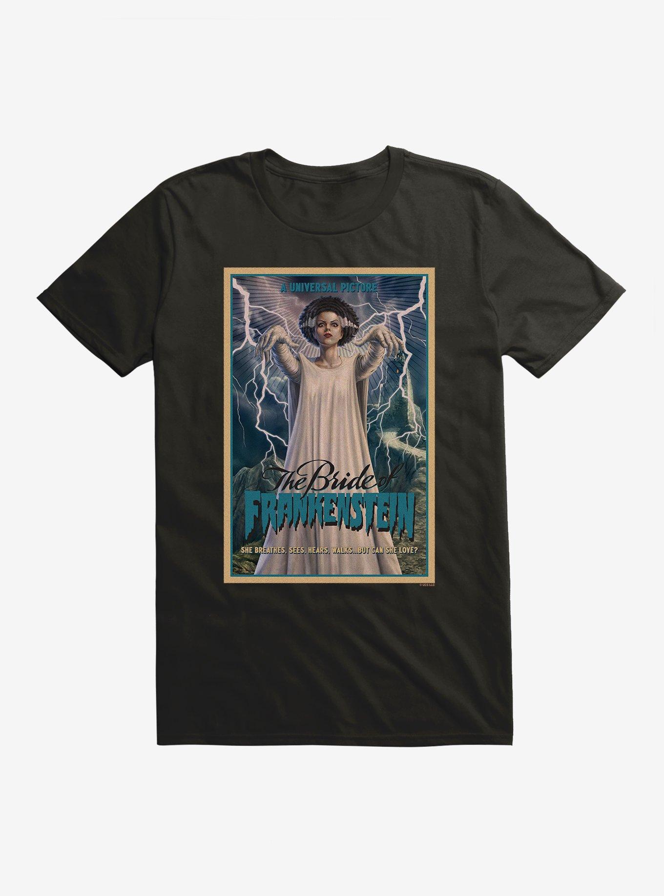 BRIDE OF FRANKENSTEIN CAN SHE LOVE? TEE