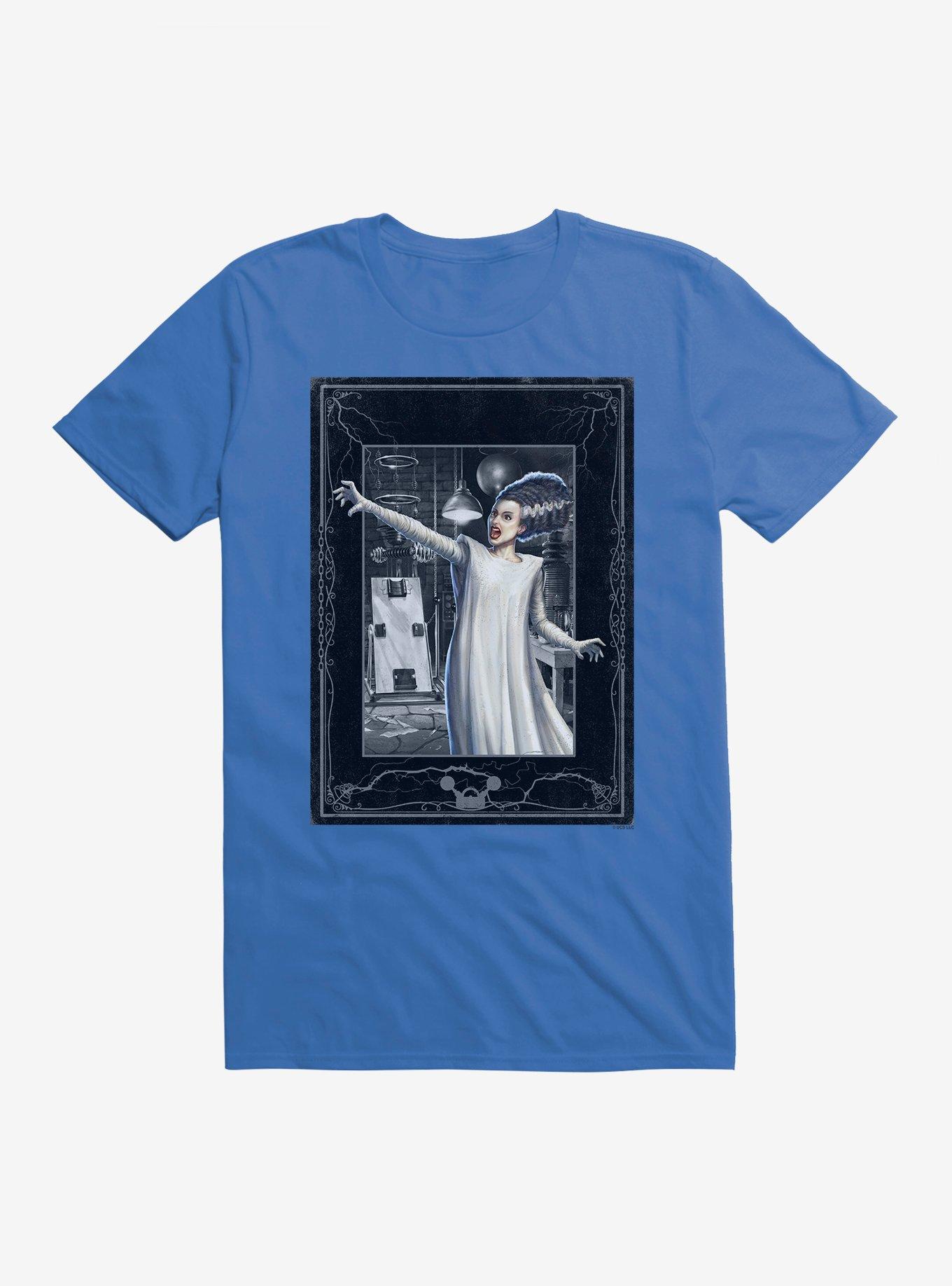 Universal Monsters Bride Of Frankenstein In The Lab T-Shirt, ROYAL BLUE, hi-res