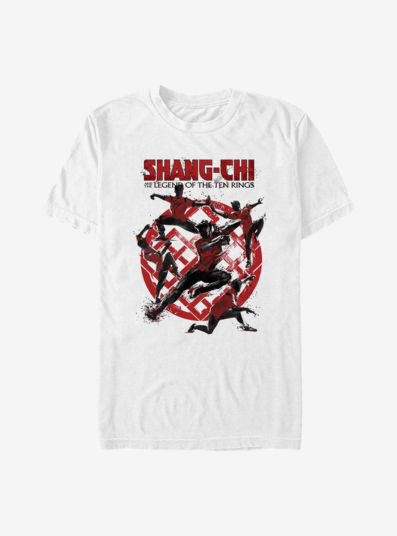Marvel Shang-Chi And The Legend Of The Ten Rings Crane Fist Empi Kata T-Shirt, WHITE, hi-res