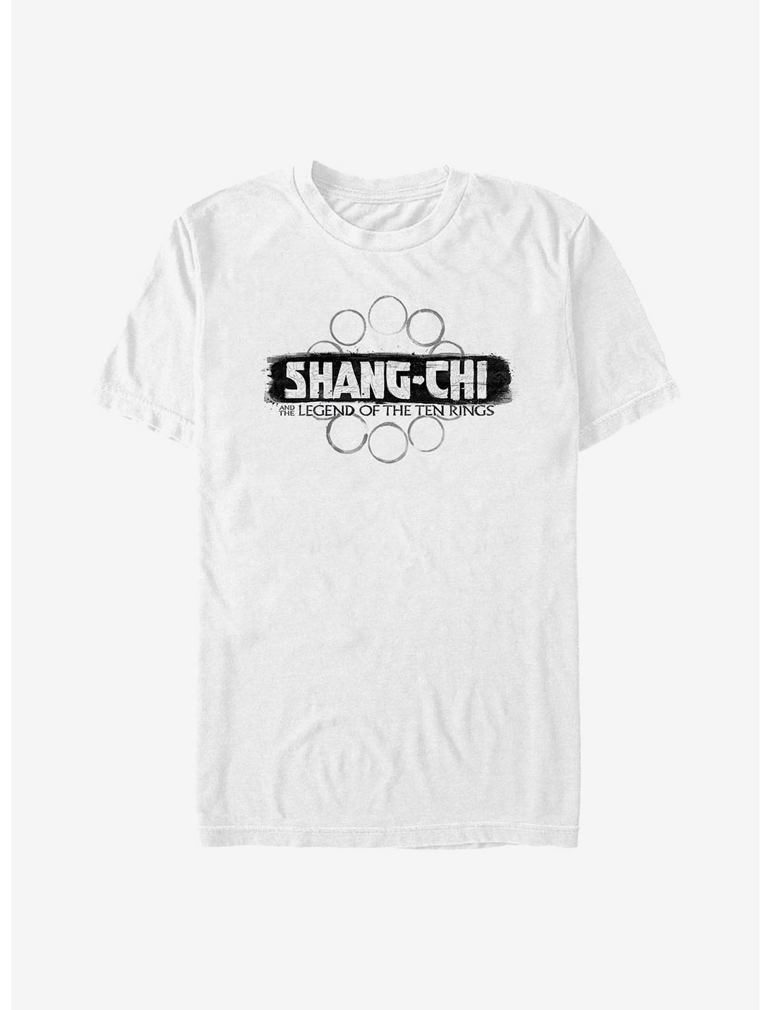 Marvel Shang-Chi And The Legend Of The Ten Rings Shang-Chi Logo T-Shirt, WHITE, hi-res