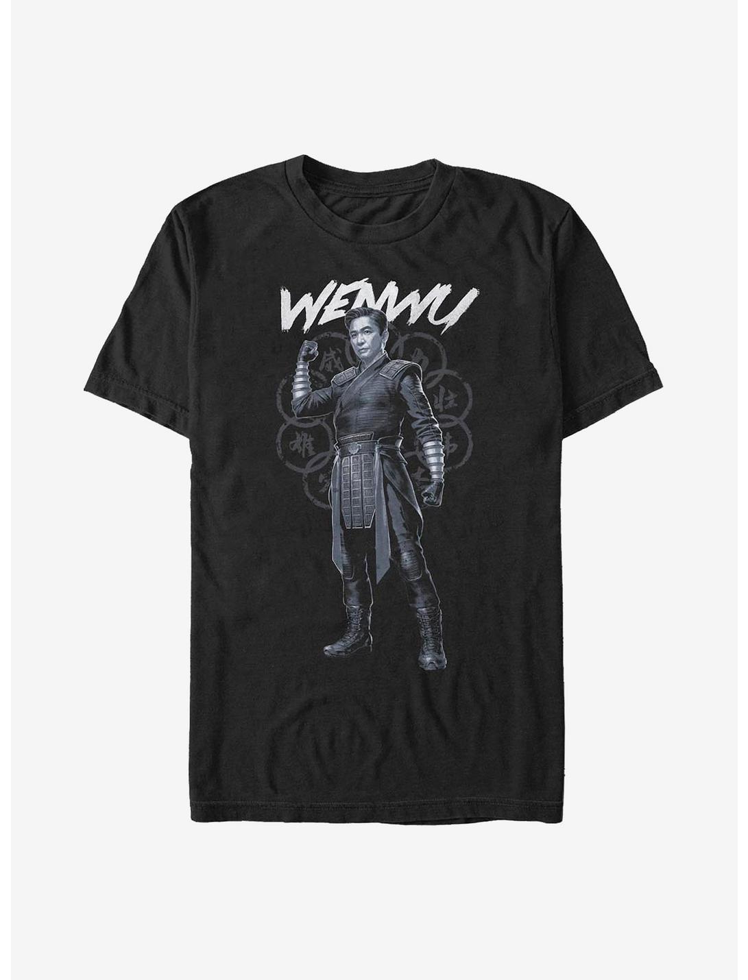 Marvel Shang-Chi And The Legend Of The Ten Rings Wenwu Solo Pose T-Shirt, BLACK, hi-res