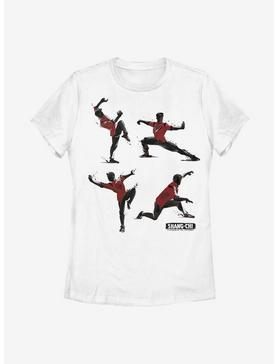 Marvel Shang-Chi And The Legend Of The Ten Rings Kung Fu Poses Womens T-Shirt, , hi-res
