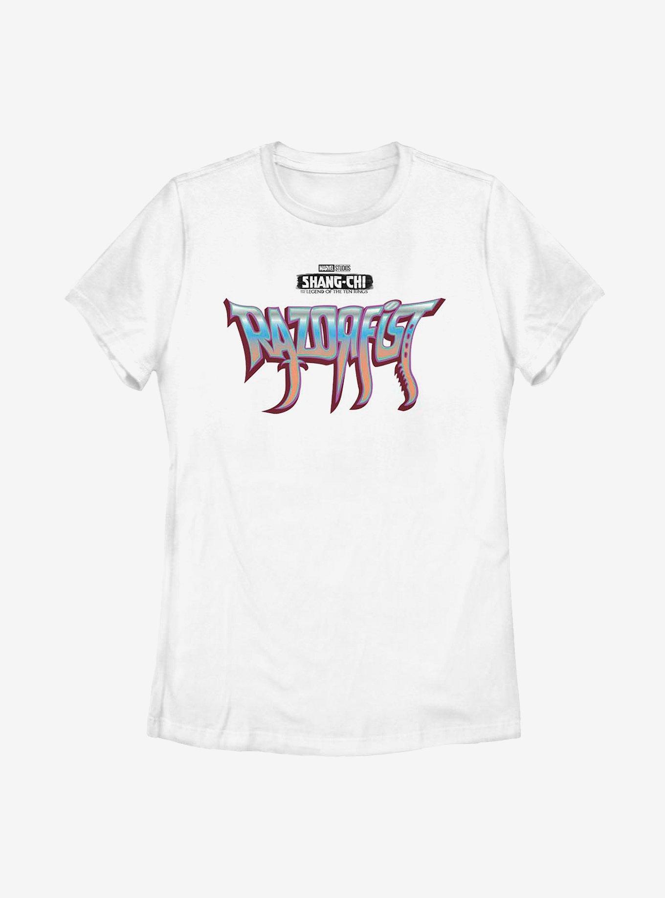 Marvel Shang-Chi And The Legend Of The Ten Rings Razorfist Logo Womens T-Shirt, , hi-res