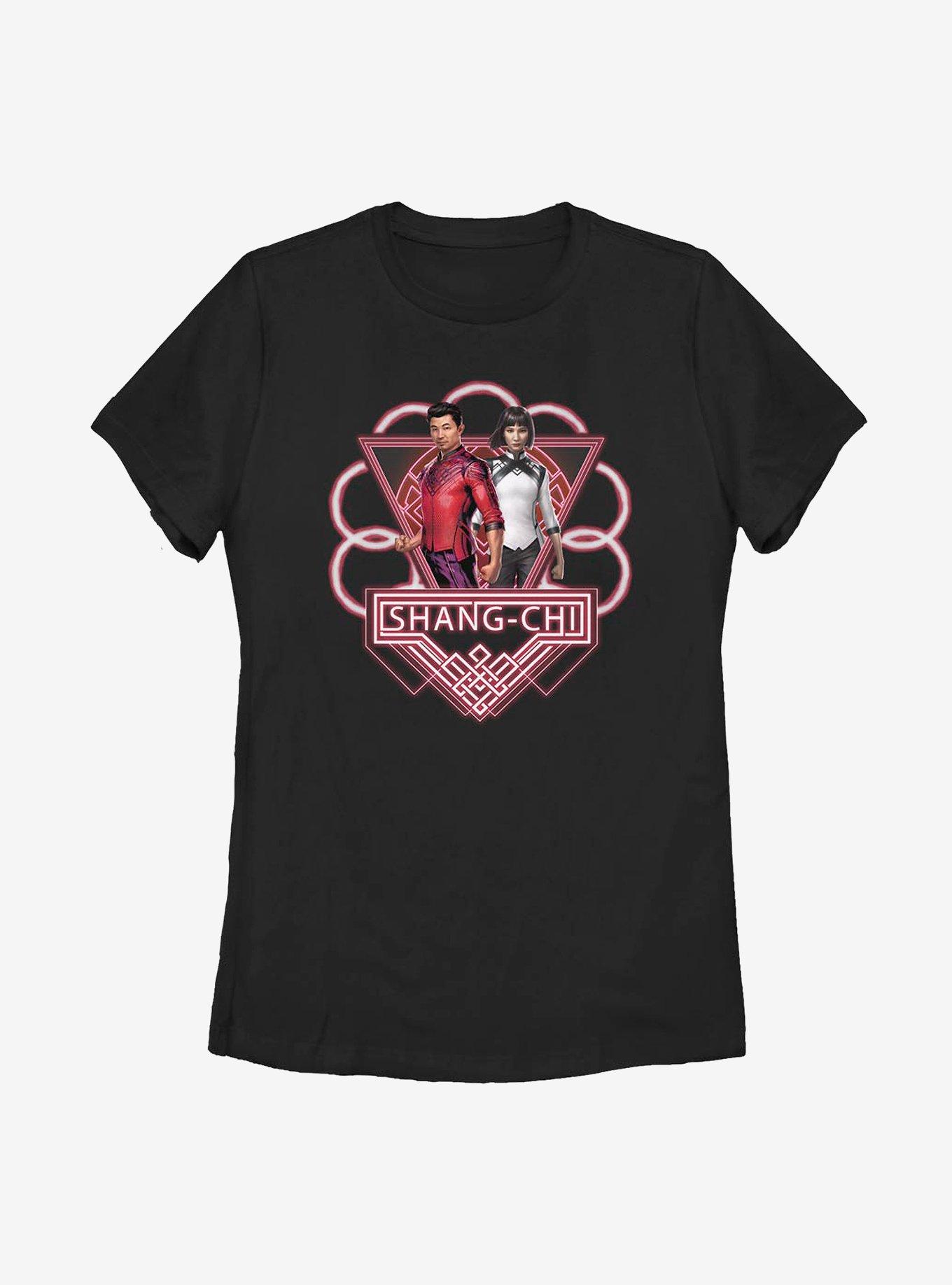 Marvel Shang-Chi And The Legend Of The Ten Rings Shang-Chi And Xialing Womens T-Shirt, BLACK, hi-res