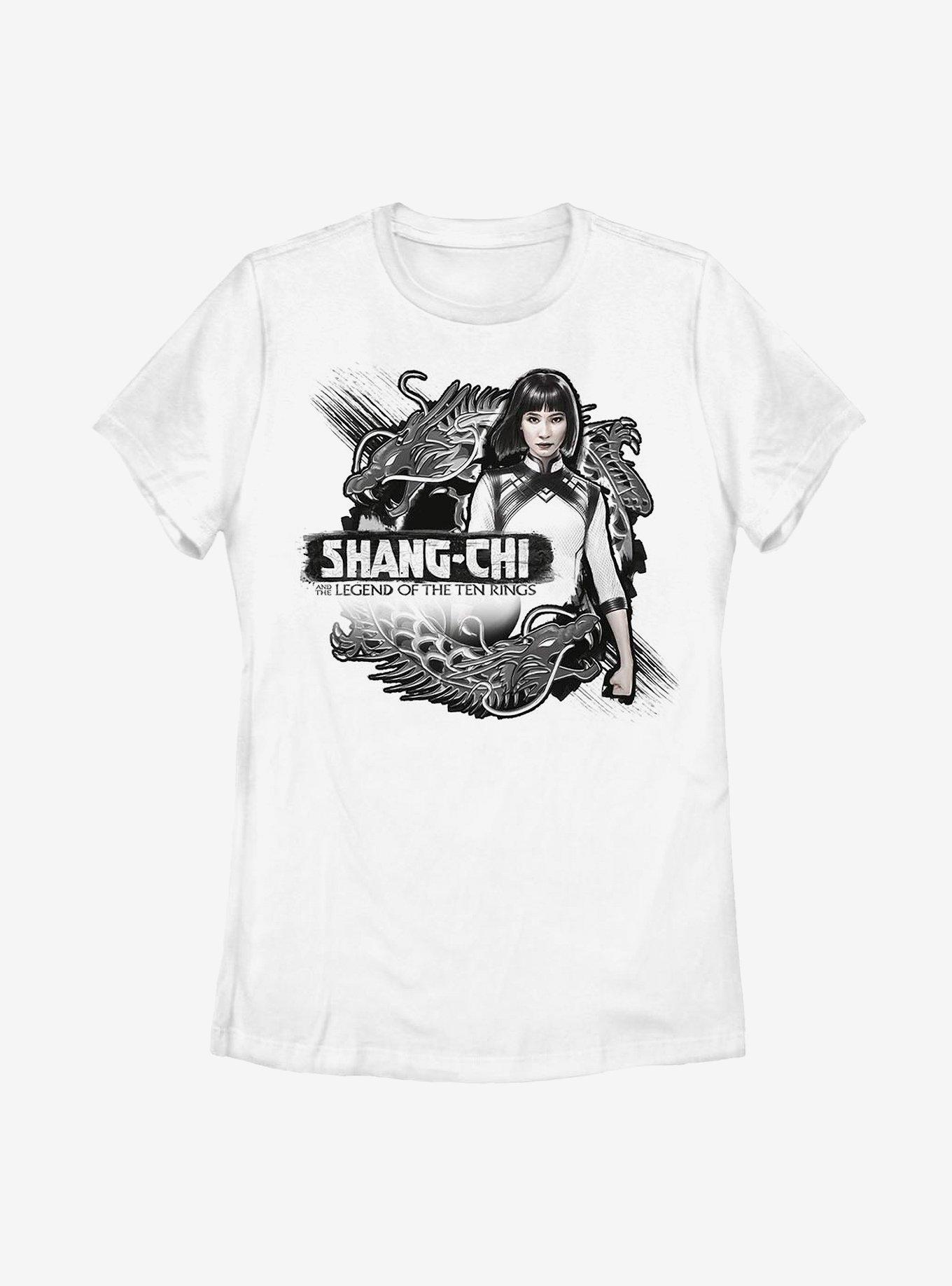 Marvel Shang-Chi And The Legend Of The Ten Rings Xialing Dragons Womens T-Shirt, WHITE, hi-res