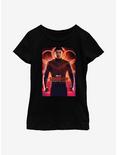 Marvel Shang-Chi And The Legend Of The Ten Rings Shang Chi Poster Youth Girls T-Shirt, BLACK, hi-res