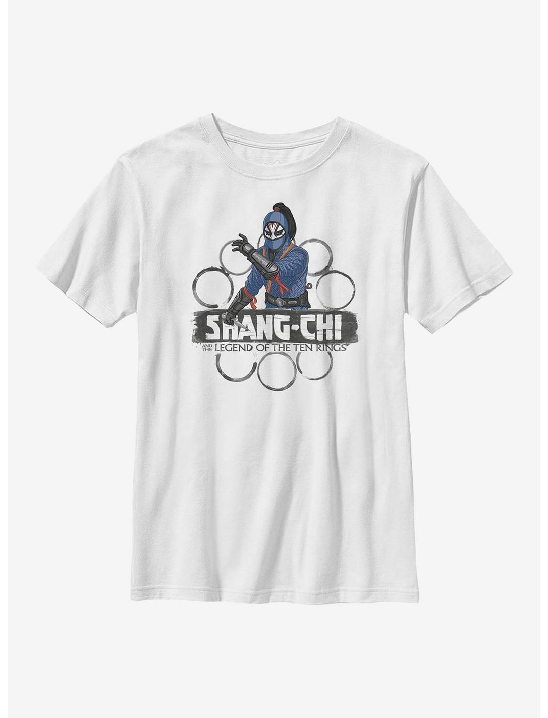 Marvel Shang-Chi And The Legend Of The Ten Rings Rings Of A Dealer Youth T-Shirt, WHITE, hi-res