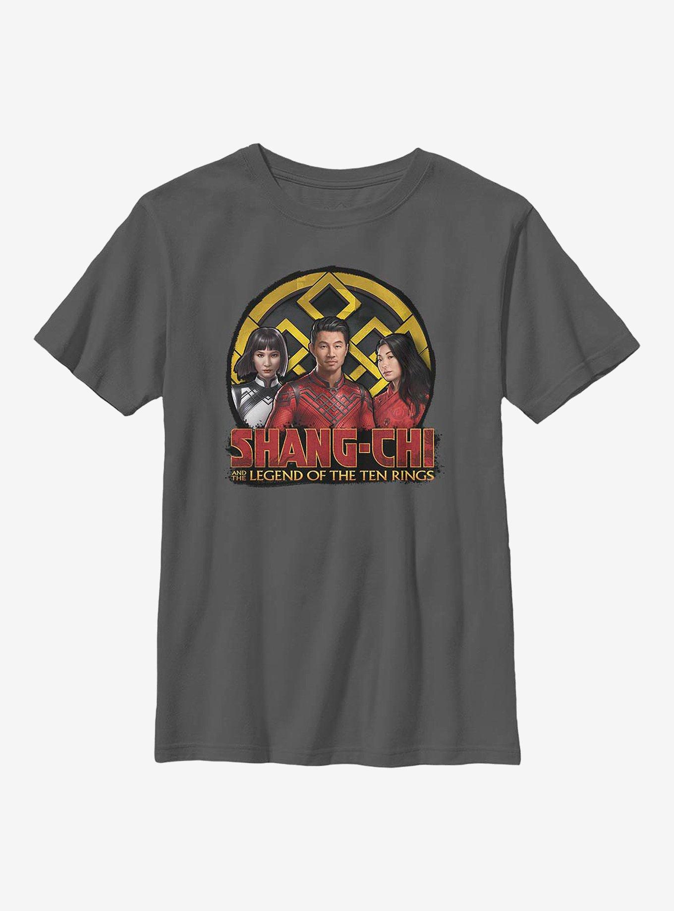 Marvel Shang-Chi And The Legend Of The Ten Rings The Family Youth T-Shirt, CHARCOAL, hi-res