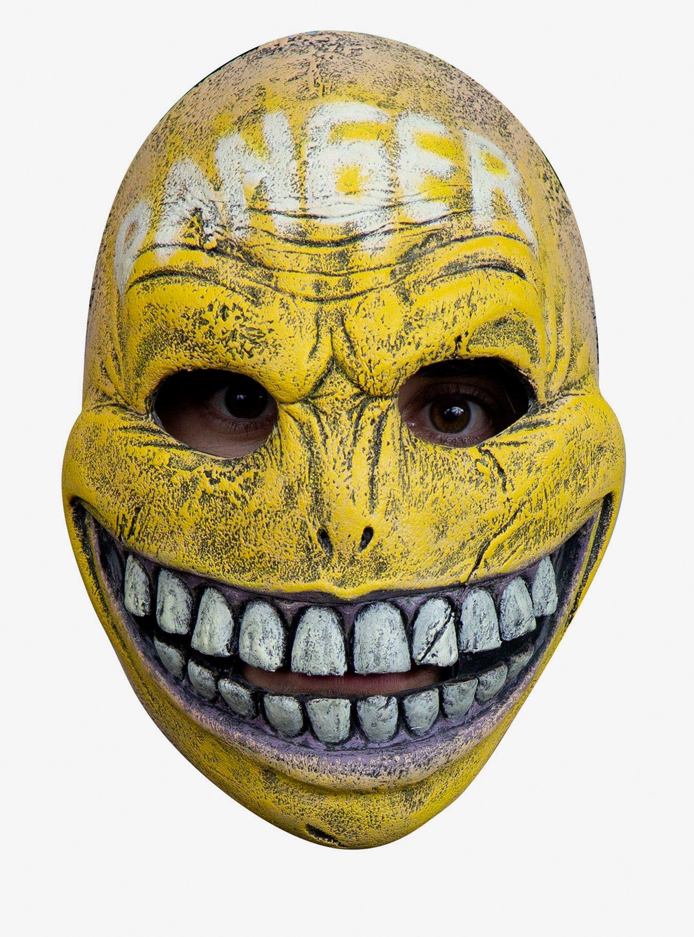 Danger Smiley Glow In The Dark Mask