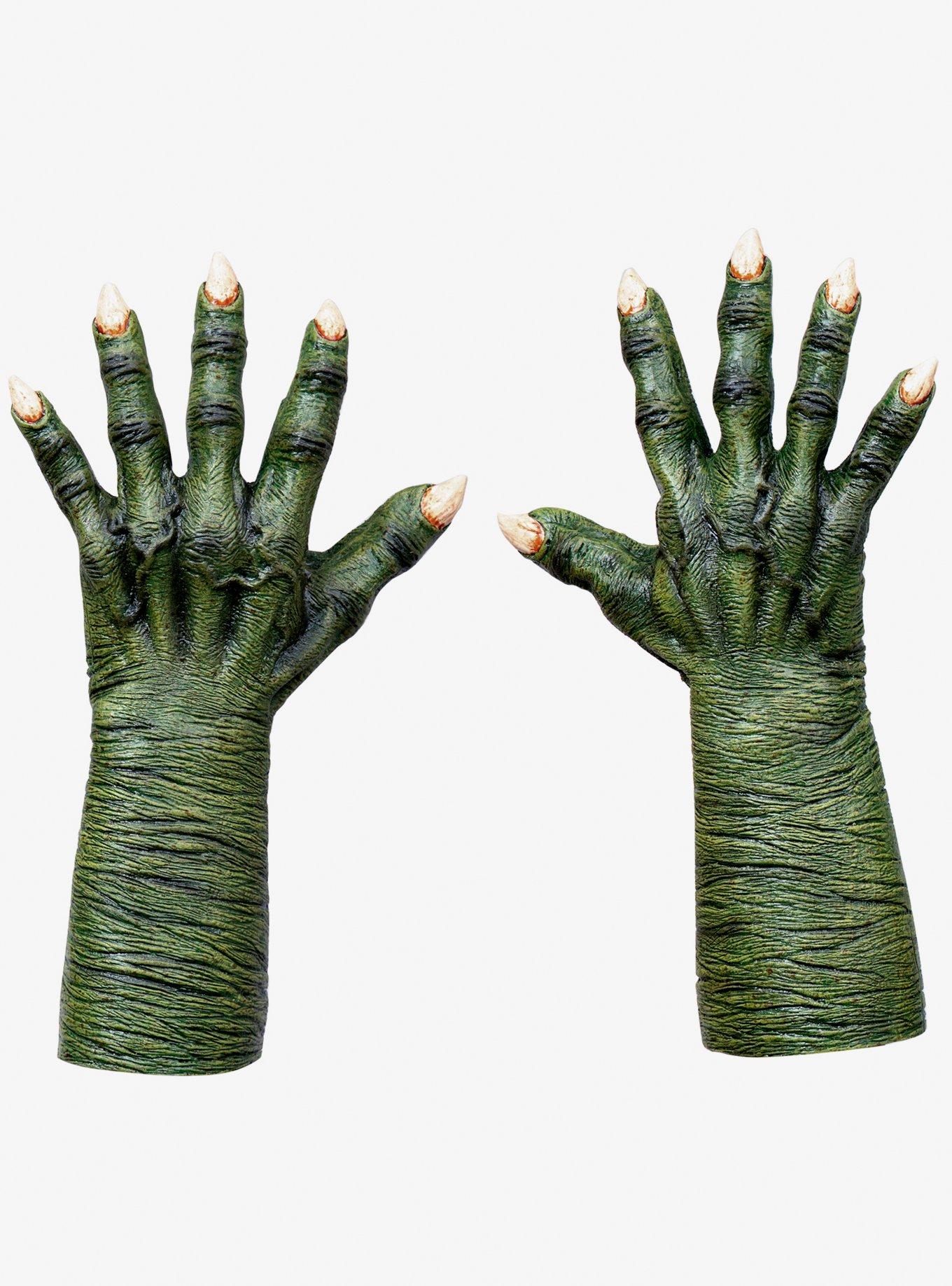 Evil Witch Hands Green, , hi-res