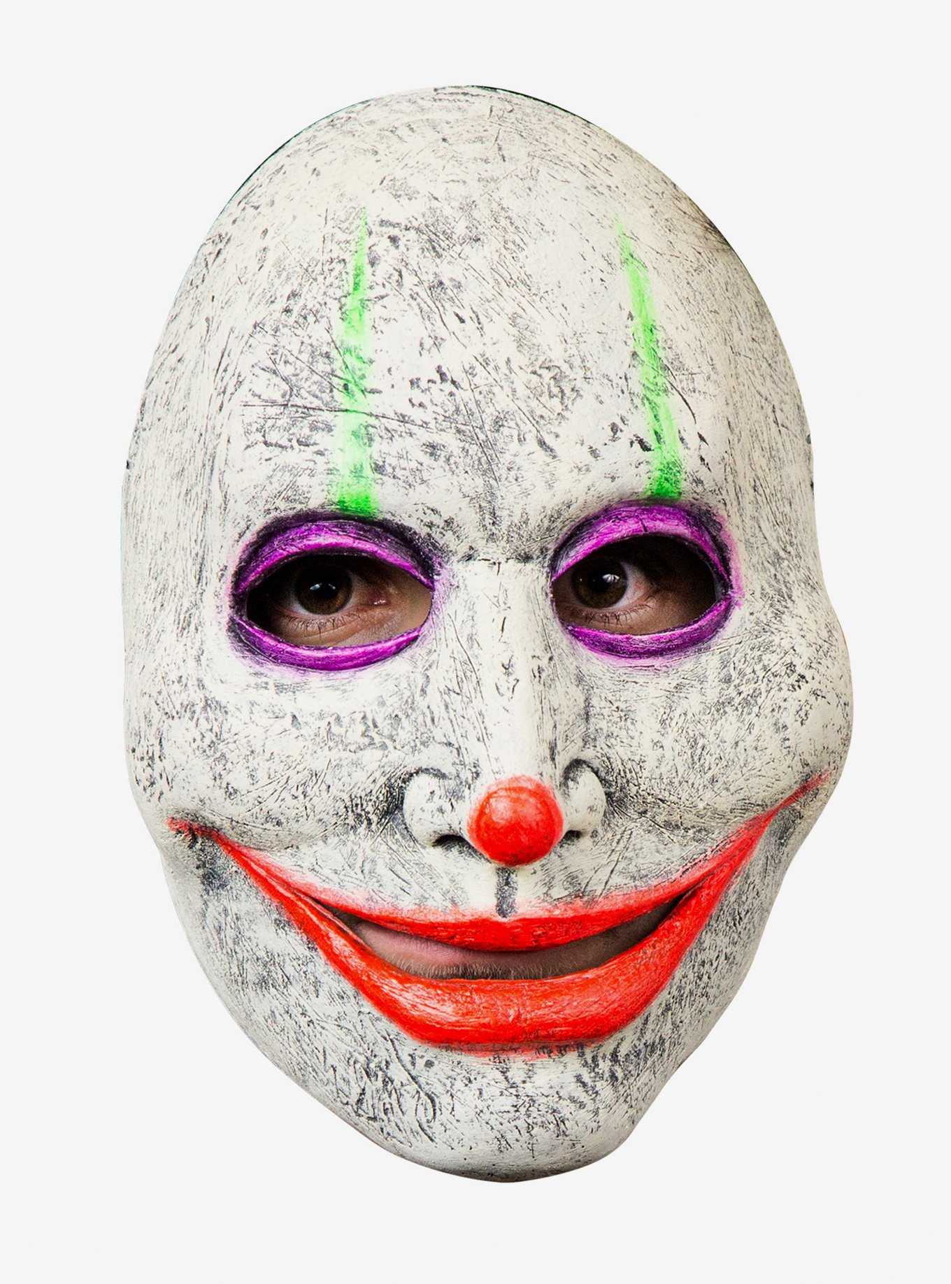 Murder Clown Neon Smile Mask, , hi-res