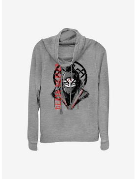 Marvel Shang-Chi And The Legend Of The Ten Rings Death Dealer Cowlneck Long-Sleeve Girls Top, , hi-res