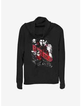 Marvel Shang-Chi And The Legend Of The Ten Rings Fists Of Marvel Cowlneck Long-Sleeve Girls Top, , hi-res