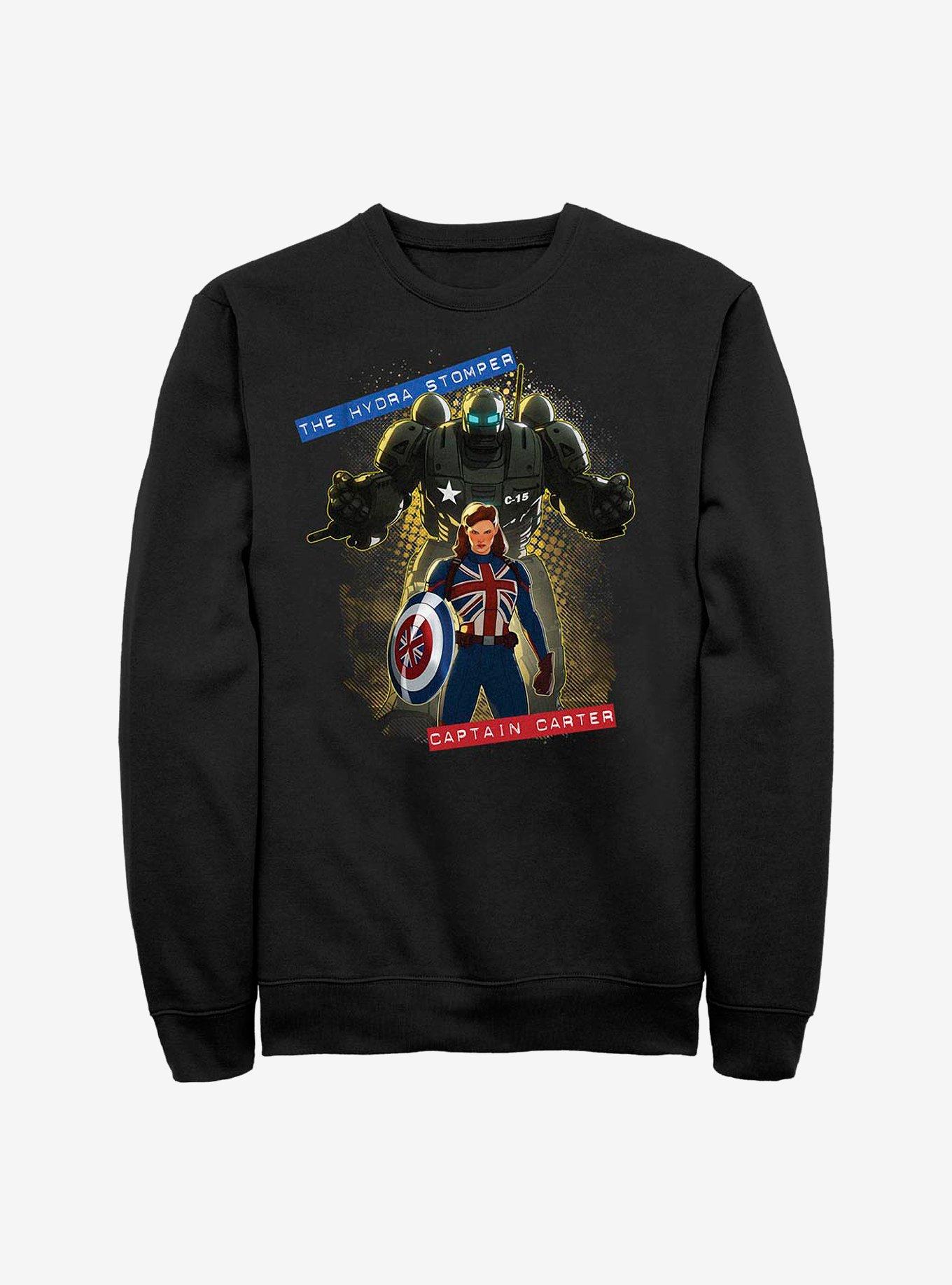 Marvel What If...? The Hydra Stomper Sweatshirt, BLACK, hi-res