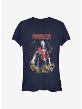 Marvel Shang-Chi And The Legend Of The Ten Rings Fighter Girls T-Shirt, NAVY, hi-res