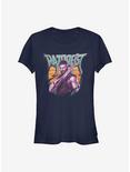 Marvel Shang-Chi And The Legend Of The Ten Rings Razorfist Sunset Girls T-Shirt, NAVY, hi-res
