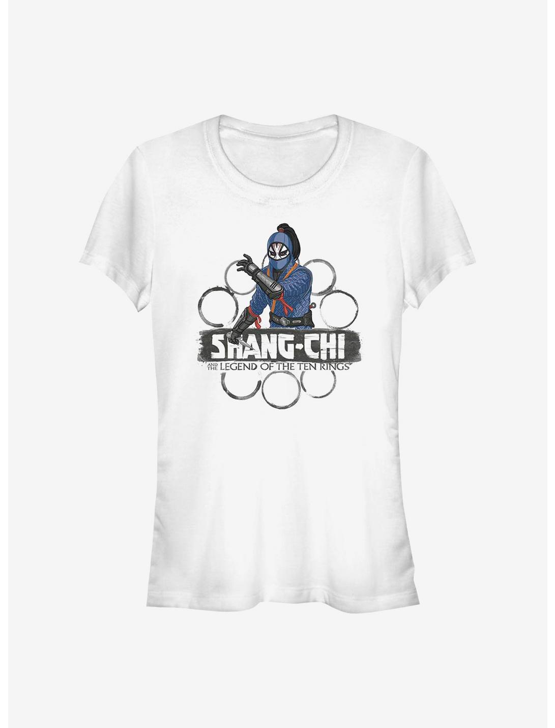 Marvel Shang-Chi And The Legend Of The Ten Rings Rings Of A Dealer Girls T-Shirt, WHITE, hi-res