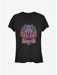Marvel Shang-Chi And The Legend Of The Ten Rings Shang-Chi Outline Girls T-Shirt, BLACK, hi-res
