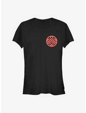 Marvel Shang-Chi And The Legend Of The Ten Rings Symbol Badge Girls T-Shirt, , hi-res