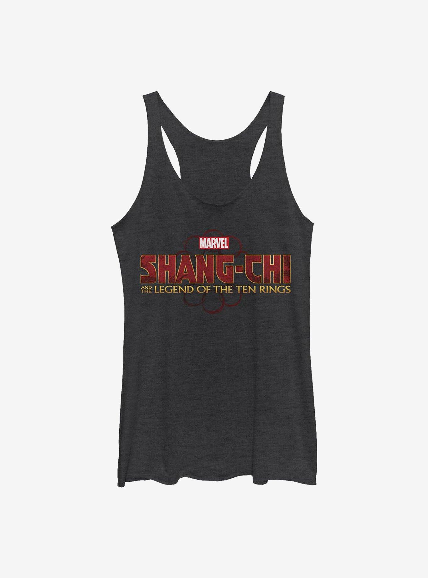 Marvel Shang-Chi And The Legend Of The Ten Rings Title Girls Tank, BLK HTR, hi-res
