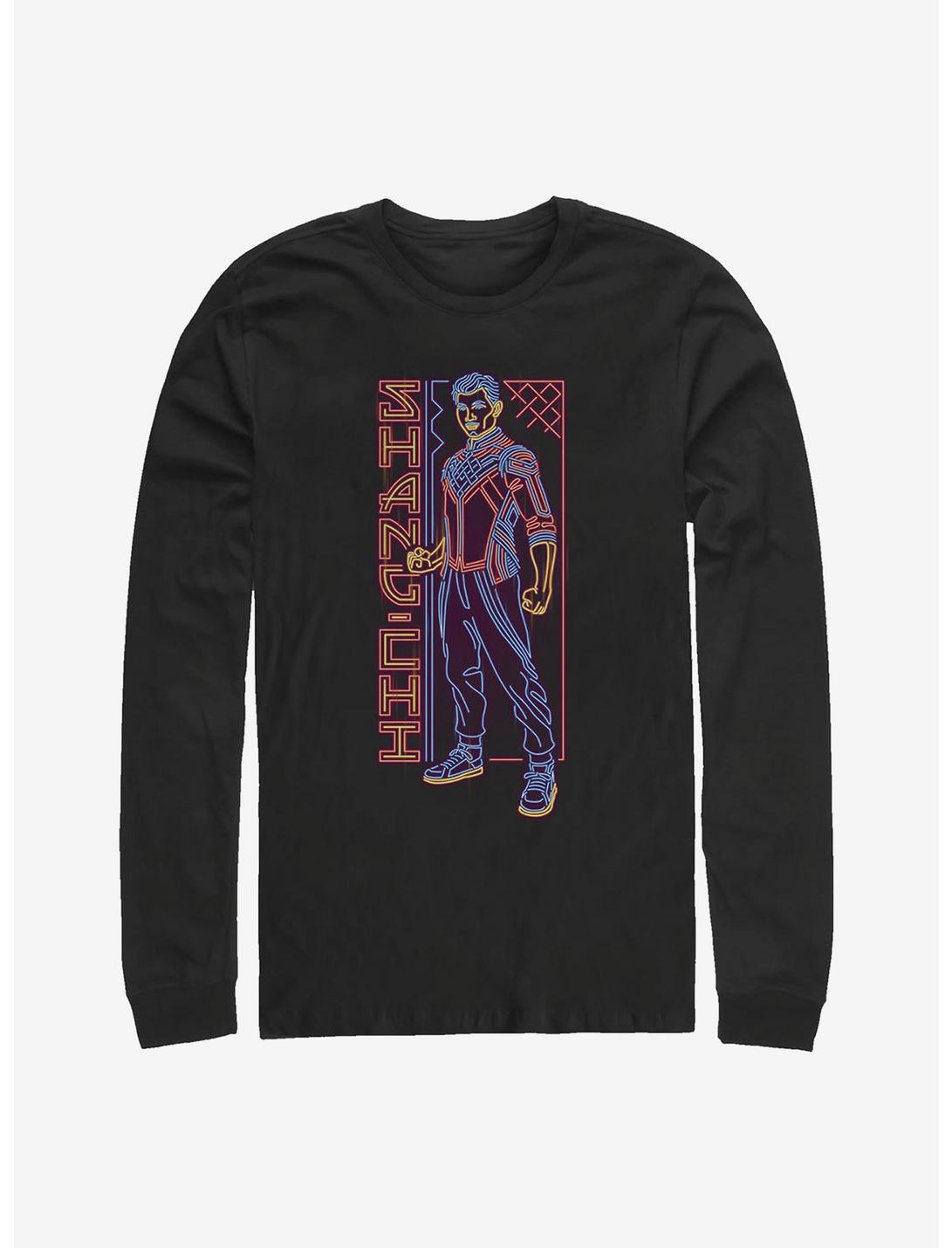Marvel Shang-Chi And The Legend Of The Ten Rings Shang-Chi Long-Sleeve T-Shirt, BLACK, hi-res