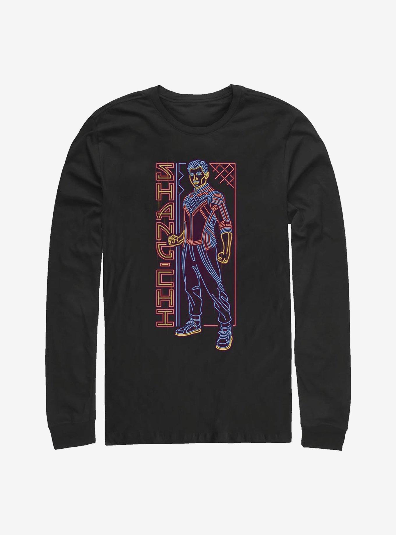 Marvel Shang-Chi And The Legend Of The Ten Rings Shang-Chi Long-Sleeve T-Shirt, BLACK, hi-res