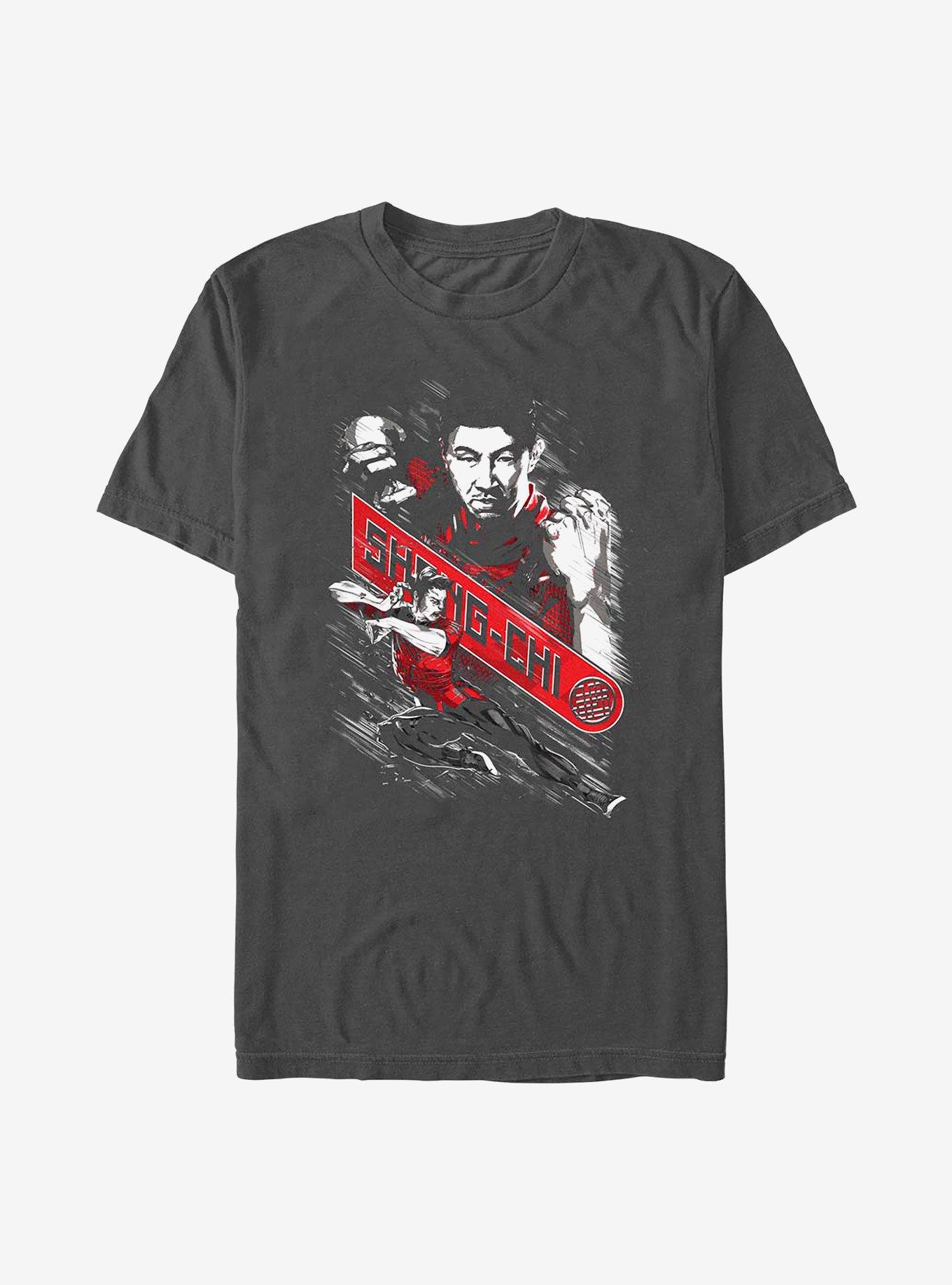 Marvel Shang-Chi And The Legend Of The Ten Rings Fists Of Marvel T-Shirt, CHARCOAL, hi-res