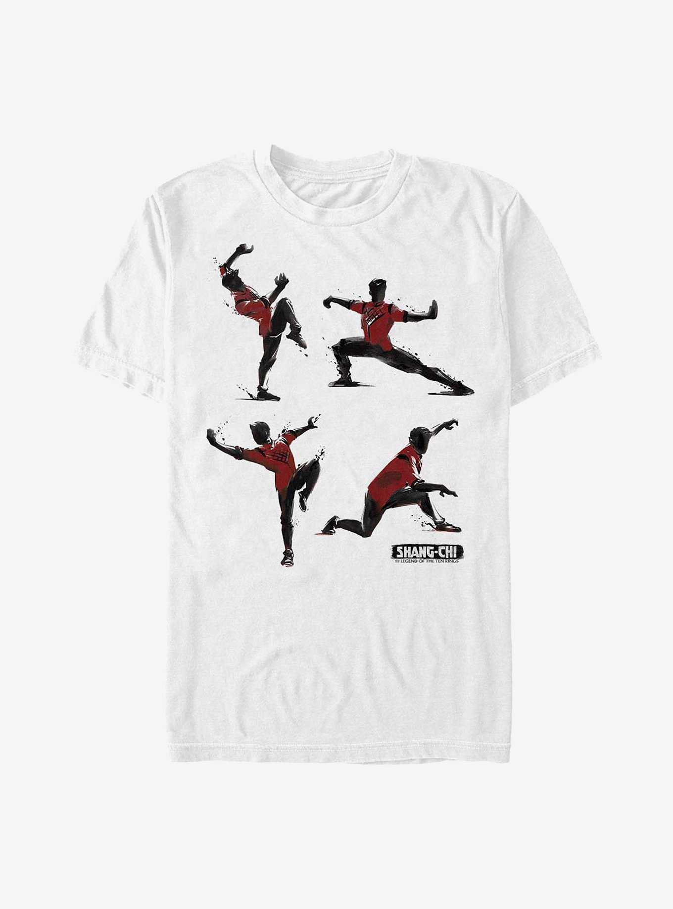 Marvel Shang-Chi And The Legend Of The Ten Rings Kung Fu Poses T-Shirt, , hi-res