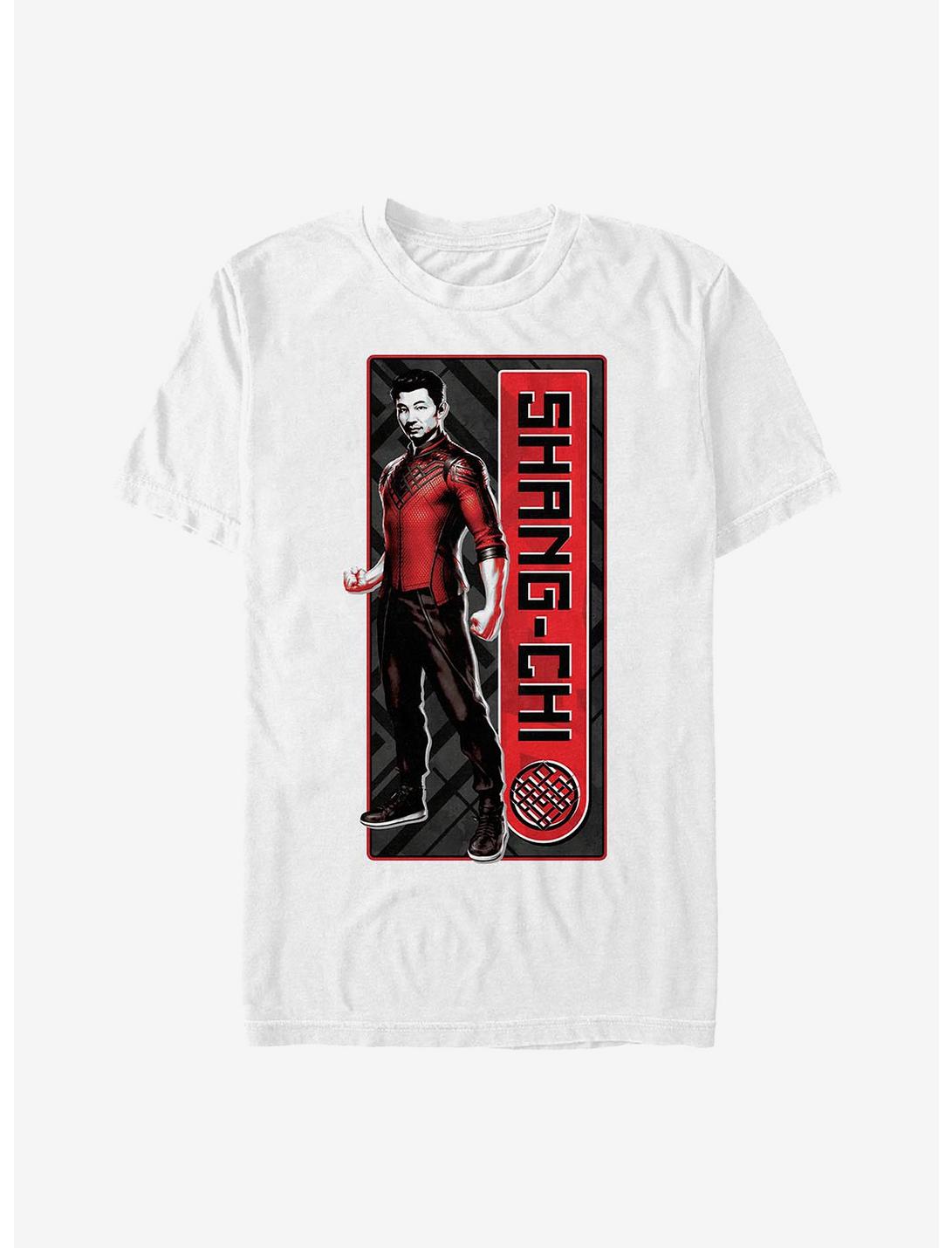 Marvel Shang-Chi And The Legend Of The Ten Rings Shang-Chi Panel T-Shirt, WHITE, hi-res