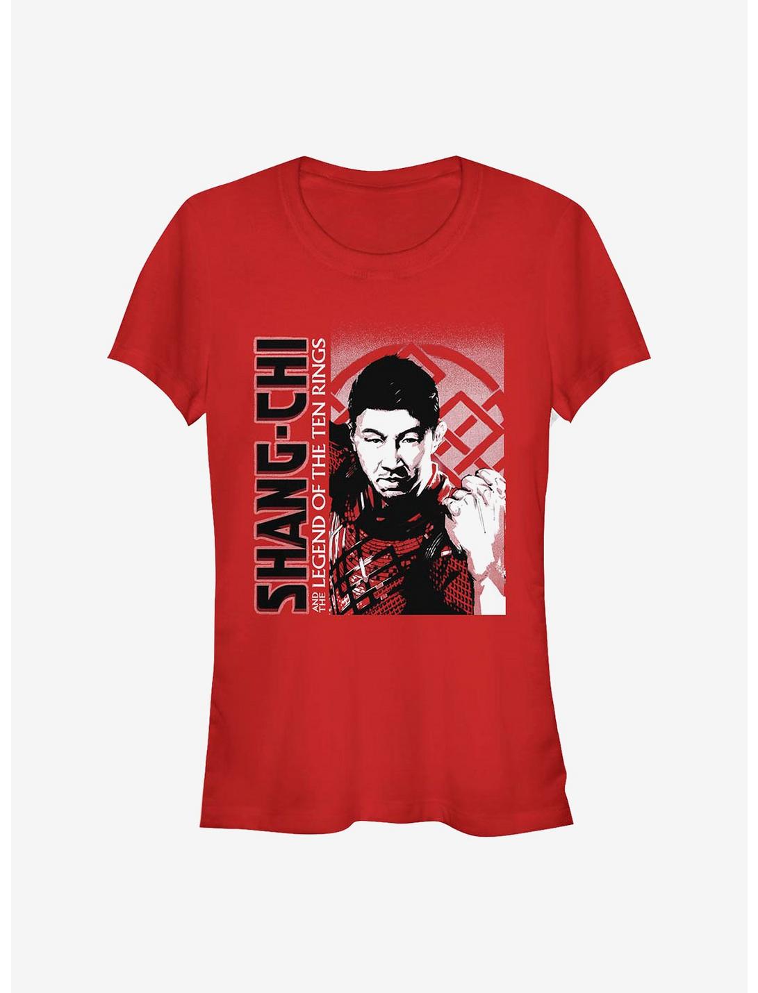 Marvel Shang-Shang-Chi And The Legend Of The Ten Rings Shang-Chi Focus Girls T-Shirt, RED, hi-res