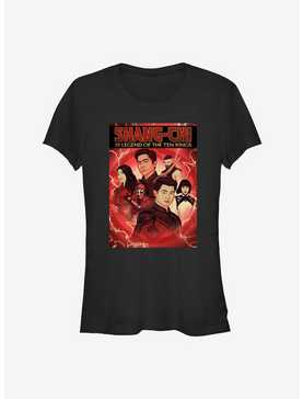 Marvel Shang-Chi And The Legend Of The Ten Rings Comic Cover Girls T-Shirt, , hi-res