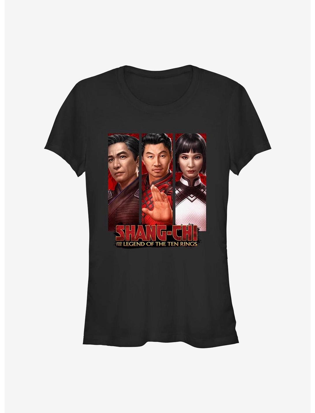 Marvel Shang-Chi And The Legend Of The Ten Rings The Family Panels Girls T-Shirt, BLACK, hi-res