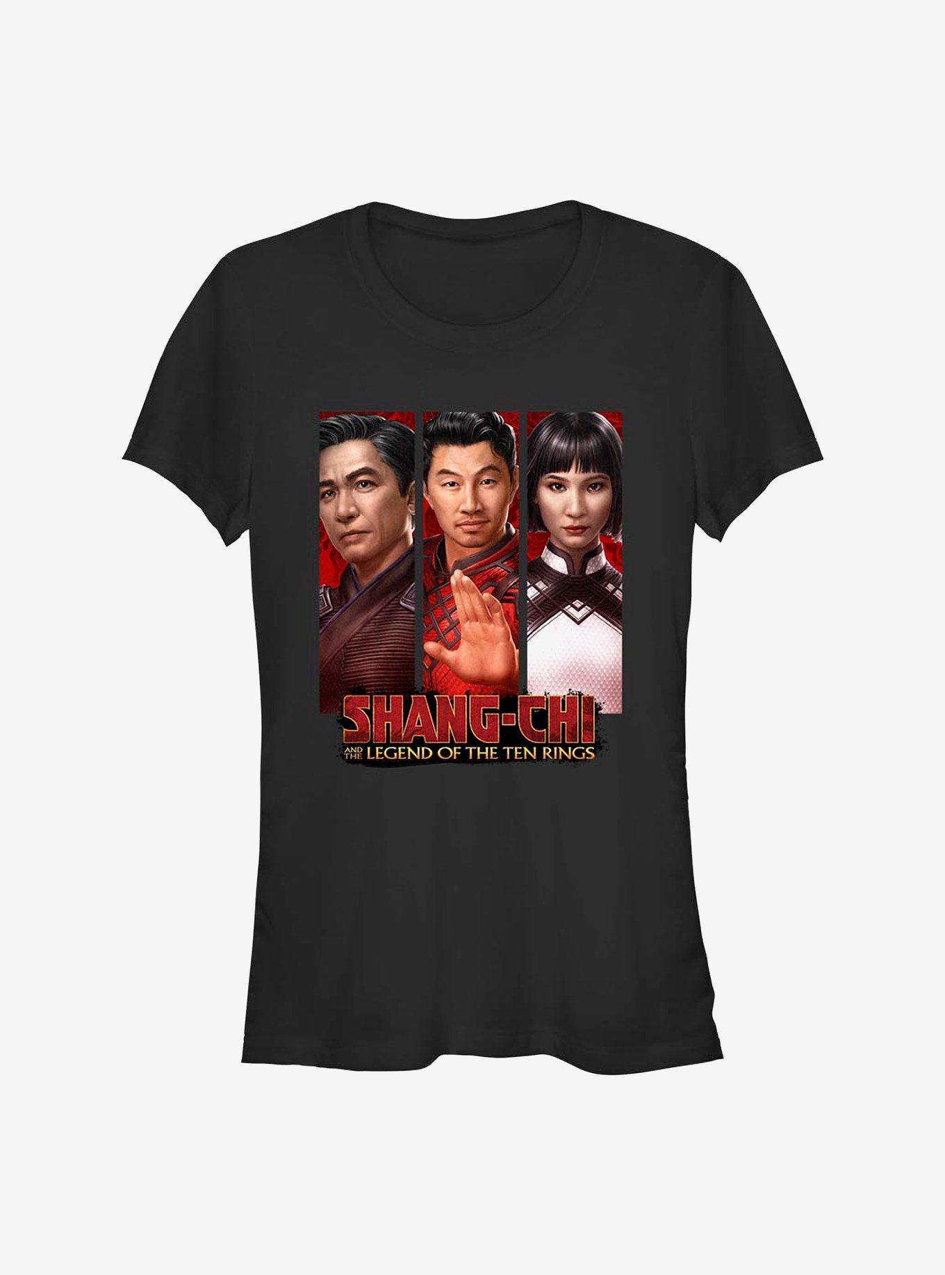 Marvel Shang-Chi And The Legend Of The Ten Rings The Family Panels Girls T-Shirt, BLACK, hi-res